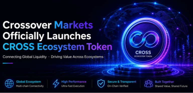 Crossover Markets Announces Private Sale of CROSS Token will end on June 25, 2026